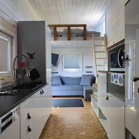 Ferienhaus Tinyhousebeidresden Klein Aber Fein, Alleinlage Direkt Am Naturteich, Große Terrasse - Nähe Sächsische Schweiz Und Dresden Großharthau